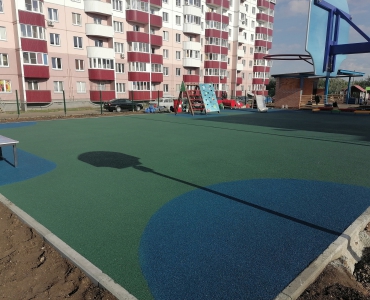 Площадка детская игровая в будущем садике г. Магнитогорск_3