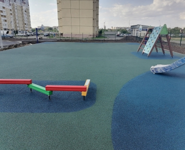 Площадка детская игровая в будущем садике г. Магнитогорск_5