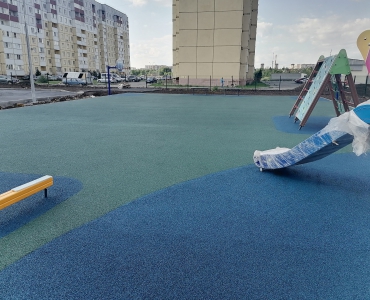 Площадка детская игровая в будущем садике г. Магнитогорск_6